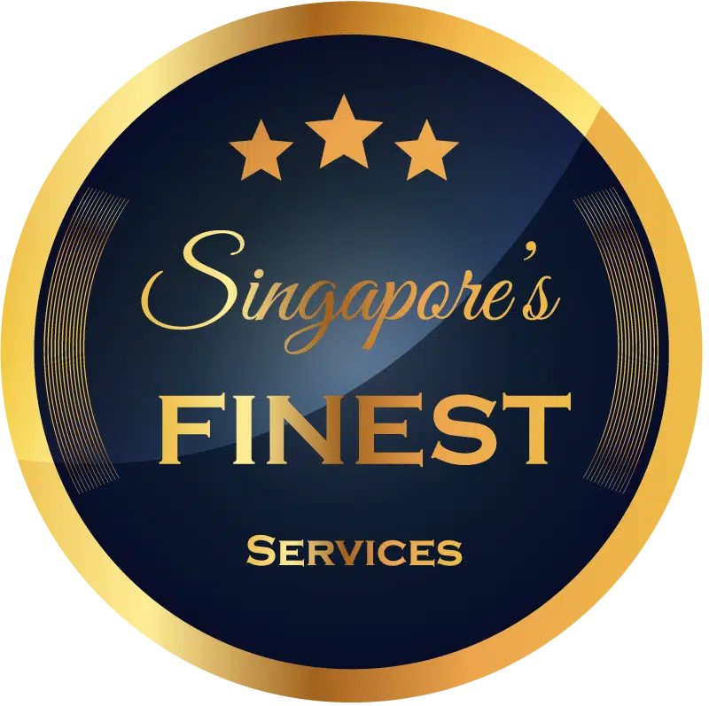 Singapore's Finest Services award badge